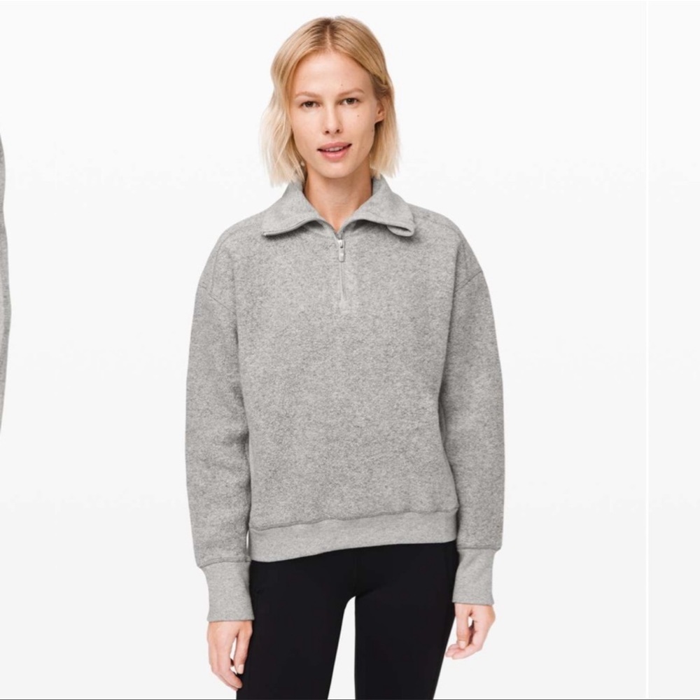 Lululemon 1/2 Zip Sherpa